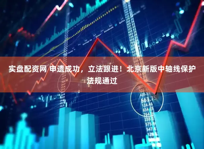 实盘配资网 申遗成功，立法跟进！北京新版中轴线保护法规通过